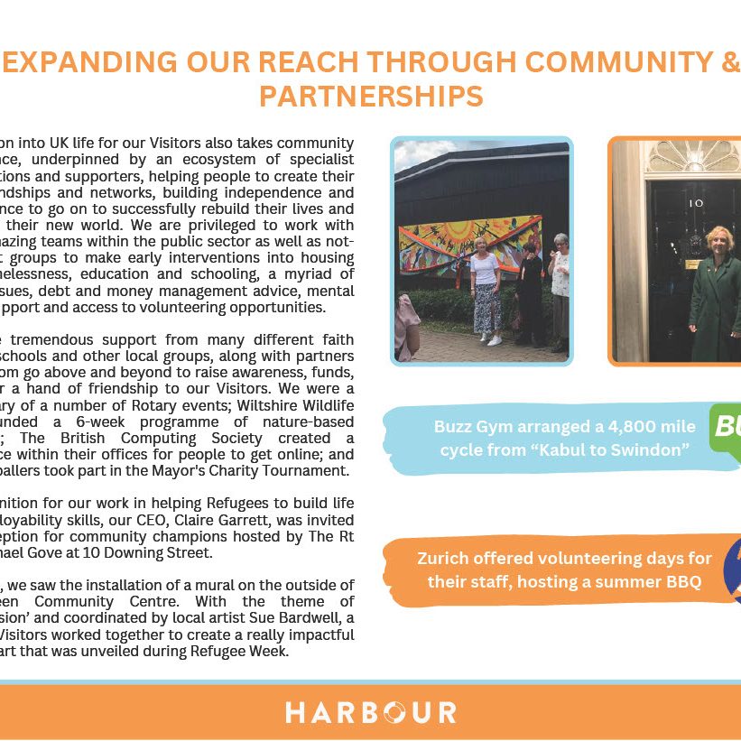 The Harbour Project Annual Report April 2023 - March 2024 page 12