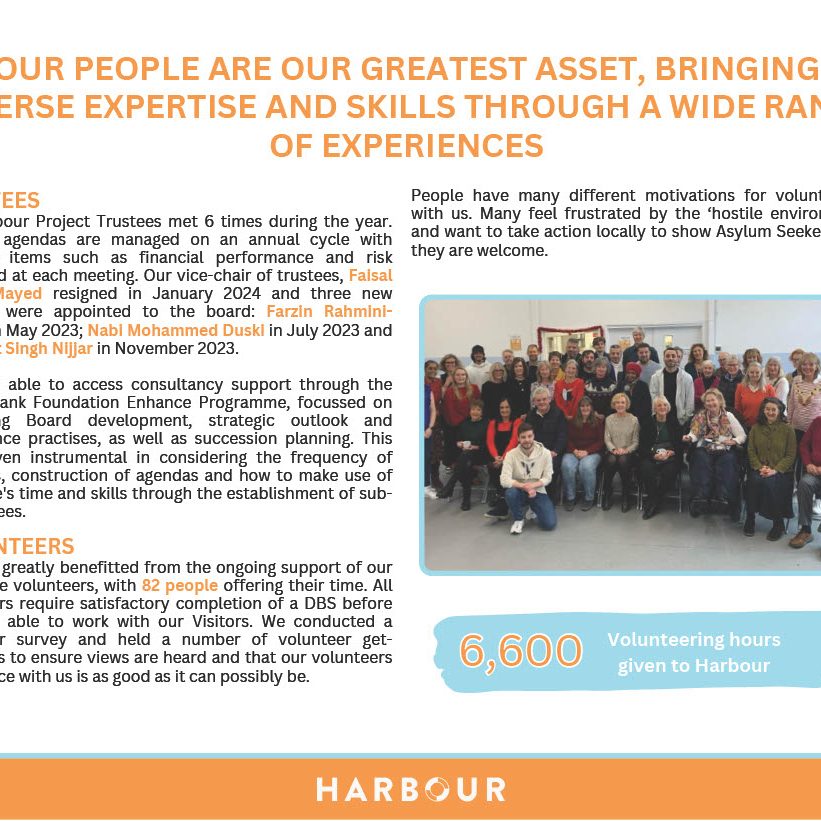 The Harbour Project Annual Report April 2023 - March 2024 page 14