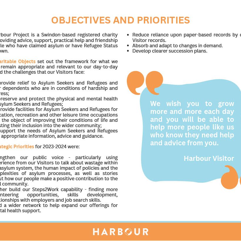 The Harbour Project Annual Report April 2023 - March 2024 page 5